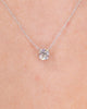 0.50ct D-VVS1 Round Lab Diamond Pendant Necklaces Princess Bride Diamonds 