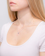 0.52ct E-VVS2 Heart Lab Diamond 14k White Gold Pendant Necklaces Princess Bride Diamonds 