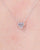 0.52ct E-VVS2 Heart Lab Diamond 14k White Gold Pendant Necklaces Princess Bride Diamonds 