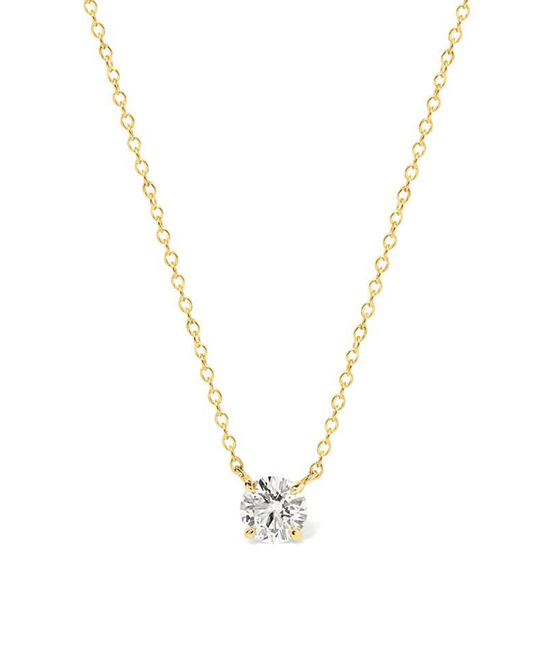 0.53ct Core Round Solitaire Necklace - PBD Necklaces