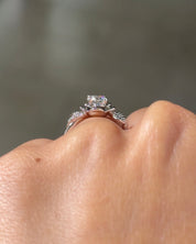 0.65ct D-VVS1 Round Lab Diamond Eternal Rose - PBD Engagement Rings