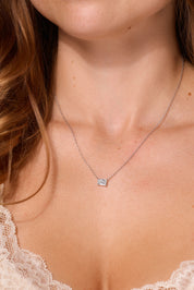 1.02ct D-VS1 Brandi Radiant Necklace