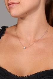 1.02ct D-VS1 Core Round Solitaire Necklace