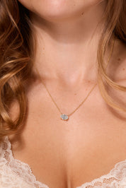 1.5ct East West Oval Brandi Necklace
