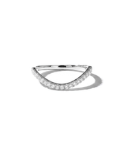 1.6mm Curved Pavé Band