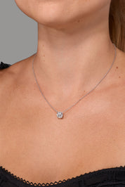 1.70ct D-VS1 Core Round Solitaire Necklace