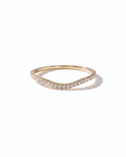 1.6mm Jasmine Curved Pavé Band