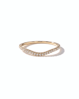 1.6mm Jasmine Curved Pavé Band