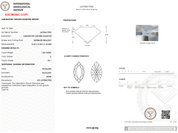 1.00 Carat D - VS1 Marquise Lab Grown Diamond - IGI (125892) - PBD Loose Diamond