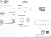 1.00 Carat D-VS1 Pear Lab Grown Diamond - IGI (#54270) Loose Diamond Princess Bride Diamonds 