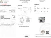 1.00 Carat D-VVS2 Pear Lab Grown Diamond - IGI (#51387) Loose Diamond Princess Bride Diamonds 