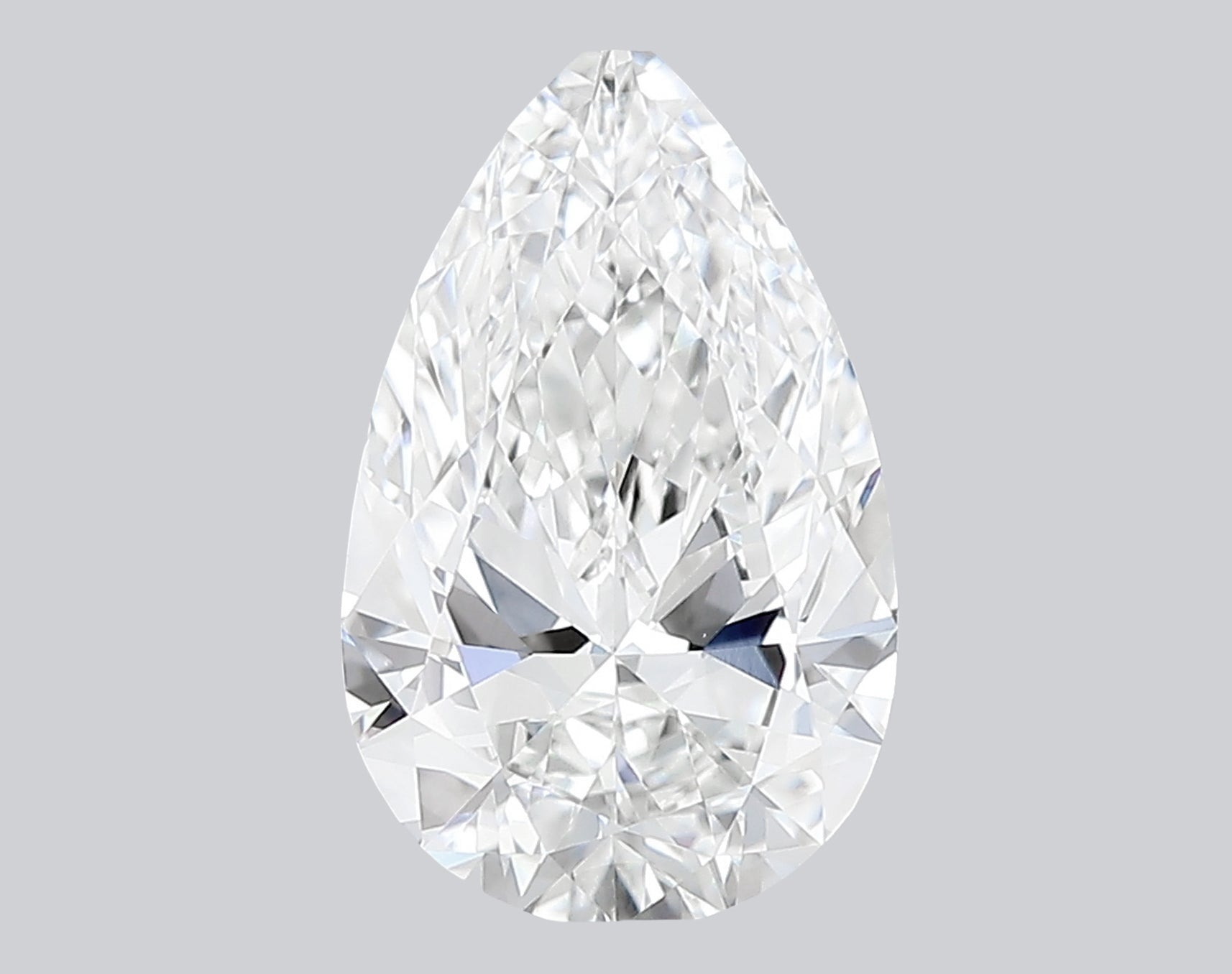 1.00 Carat F - VVS2 Pear Lab Grown Diamond - IGI (125995) - PBD Loose Diamond