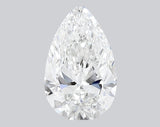 1.00 Carat F-VVS2 Pear Lab Grown Diamond - IGI (#125995)