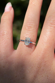1.00ct D - VS1 Oval Lab Diamond Kayla - PBD Engagement Rings