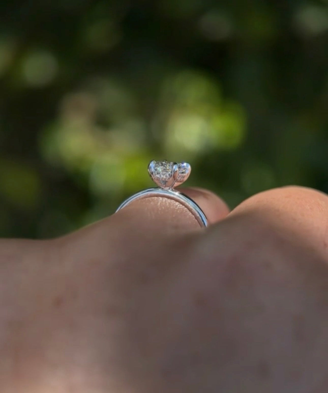 1.00ct D - VS1 Oval Lab Diamond Kayla - PBD Engagement Rings