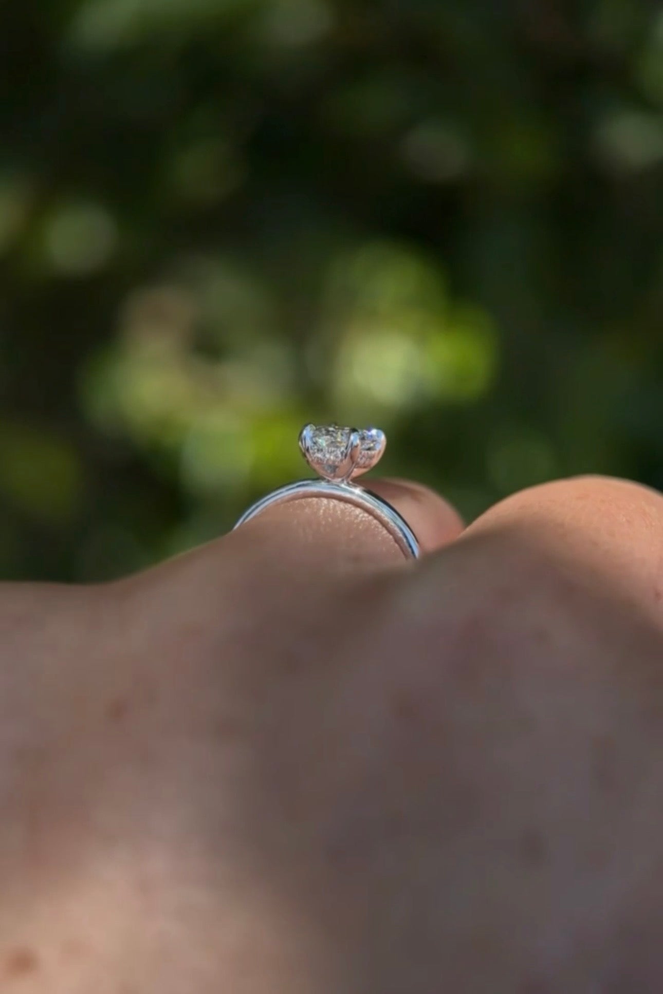 1.00ct D - VS1 Oval Lab Diamond Kayla - PBD Engagement Rings