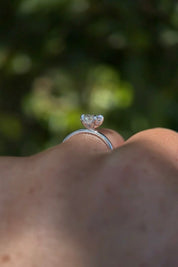1.00ct D - VS1 Oval Lab Diamond Kayla - PBD Engagement Rings