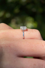 1.00ct D - VS1 Oval Lab Diamond Kayla - PBD Engagement Rings