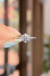 1.00ct D - VS1 Round Lab Diamond Caraline - PBD Engagement Rings