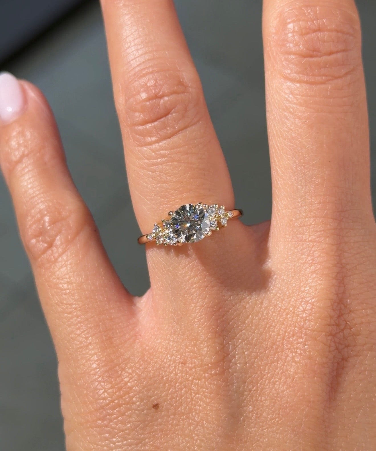 1.00ct D - VS1 Round Lab Diamond Nova - PBD Engagement Rings