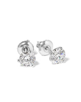 1.00ct D-VVS1 Core Round Lab Diamond Martini Studs