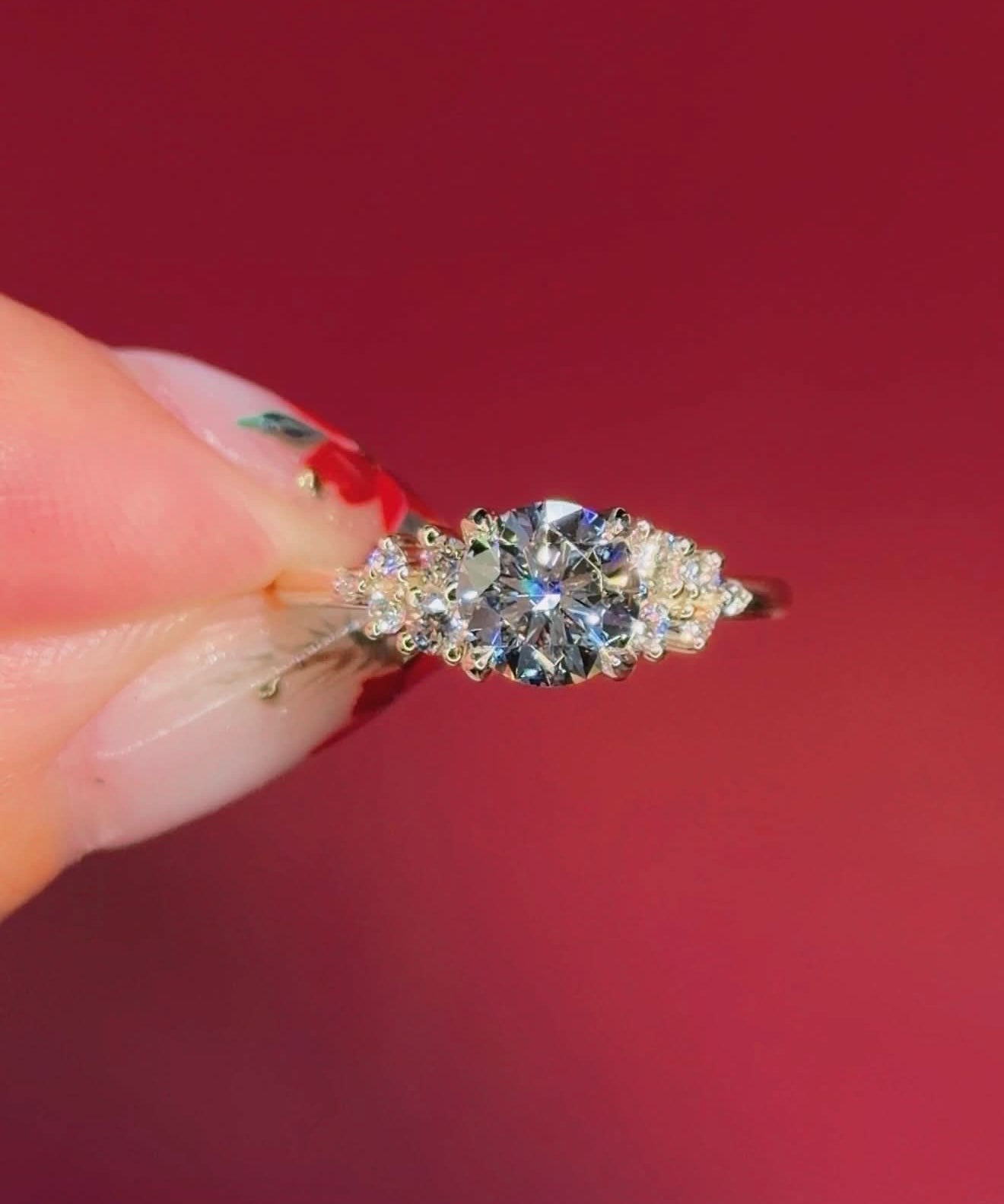 1.00ct D - VVS1 Round Lab Diamond Nova - PBD Engagement Rings