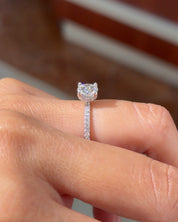 1.00ct D-VVS2 Round Lab Diamond Stephanie - PBD Engagement Rings