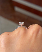 1.00ct D-VVS2 Round Lab Diamond Stephanie - PBD Engagement Rings
