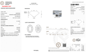 1.01 Carat D-VS1 Oval Lab Grown Diamond - IGI (128180) - PBD Loose Diamond