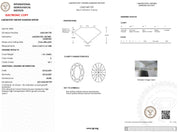 1.01 Carat D-VS1 Oval Lab Grown Diamond - IGI (#49055) Loose Diamond Princess Bride Diamonds 