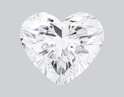 1.01 Carat D - VVS2 Heart Lab Grown Diamond - IGI (53269) - PBD Loose Diamond