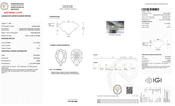 1.01 Carat D-VVS2 Pear Lab Grown Diamond - IGI (#128076)