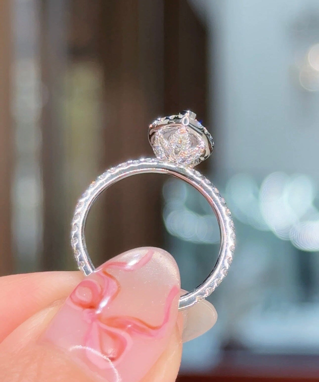 1.01ct D-VS1 Marquise Lab Diamond Leilani Engagement Rings Princess Bride Diamonds 