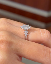 1.01ct D-VS1 Marquise Lab Diamond Nova - PBD Engagement Rings