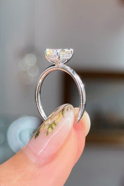 1.01ct D-VS1 Oval Lab Diamond Kayla Engagement Rings Princess Bride Diamonds 