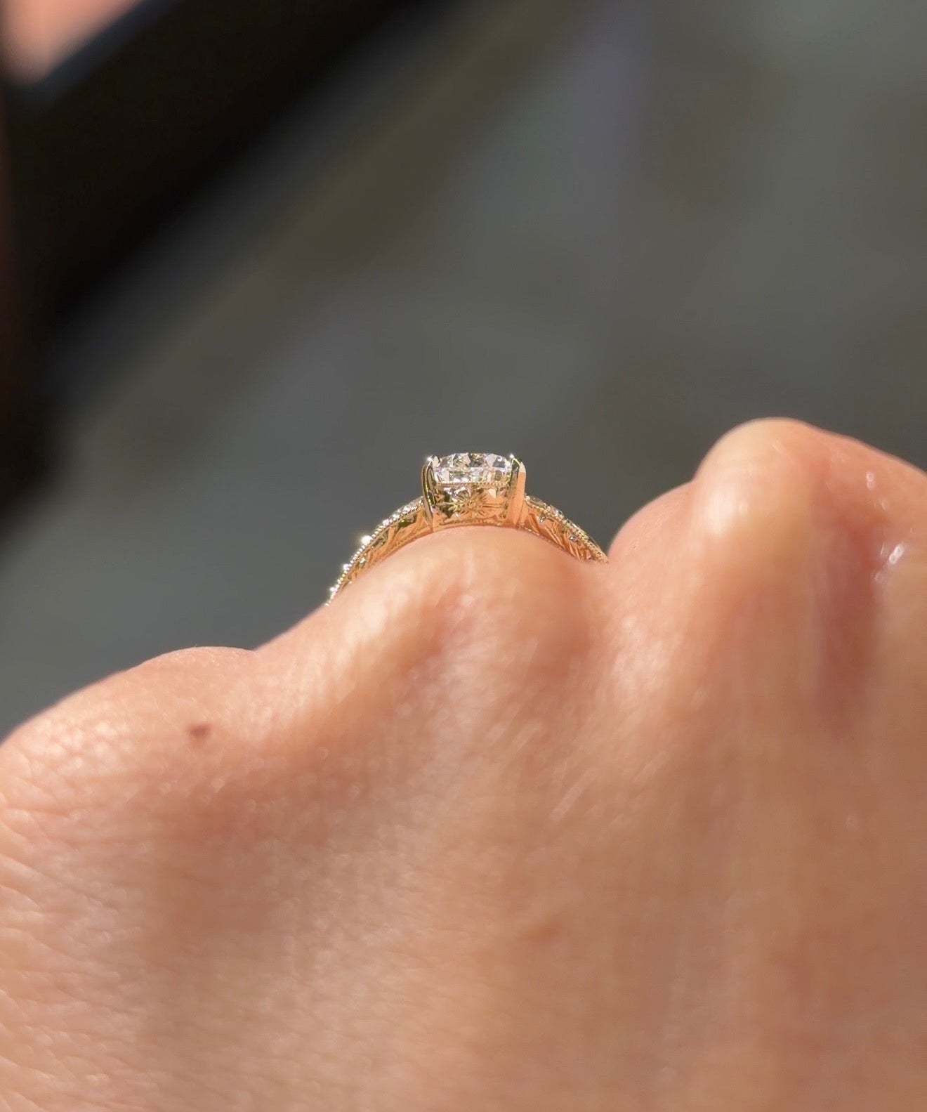 1.01ct D-VVS2 Pear Lab Diamond Isla - PBD Engagement Rings