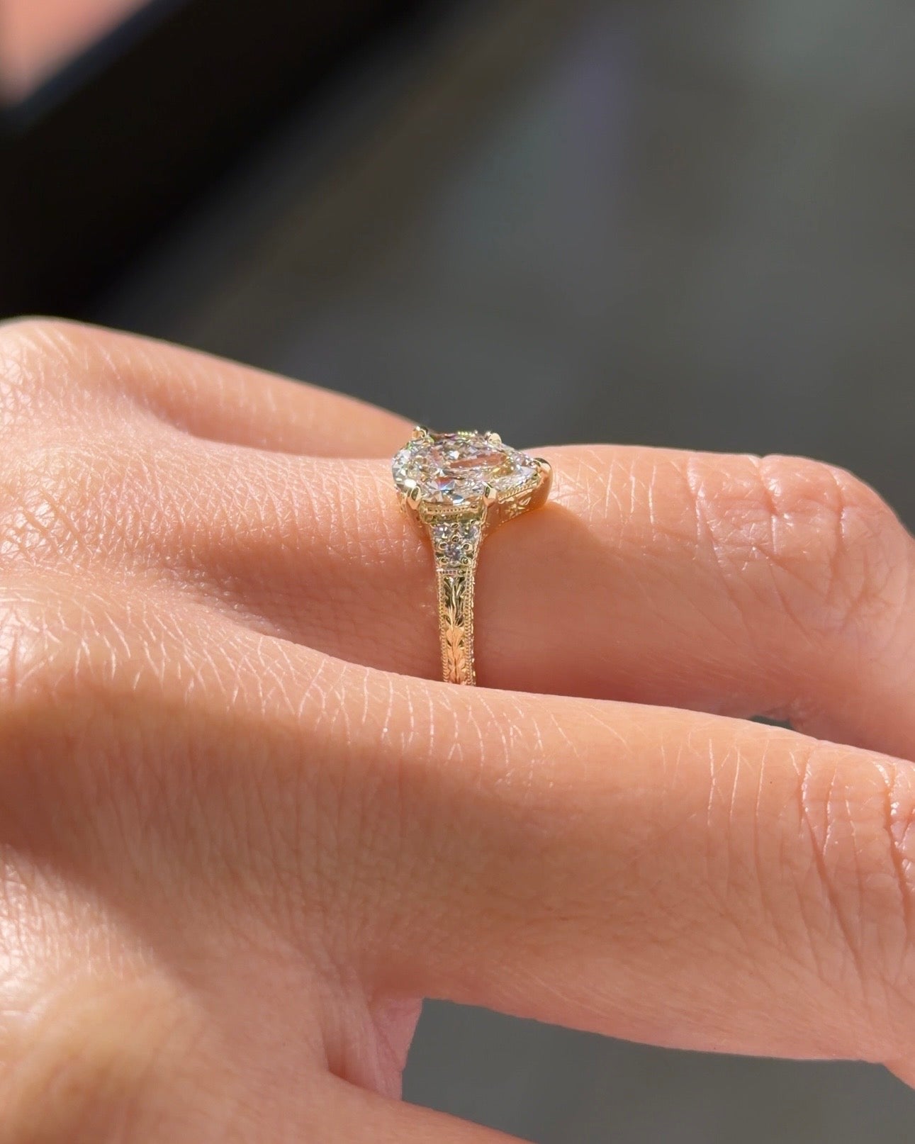 1.01ct D-VVS2 Pear Lab Diamond Isla - PBD Engagement Rings