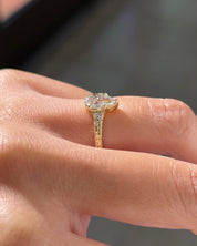 1.01ct D-VVS2 Pear Lab Diamond Isla - PBD Engagement Rings