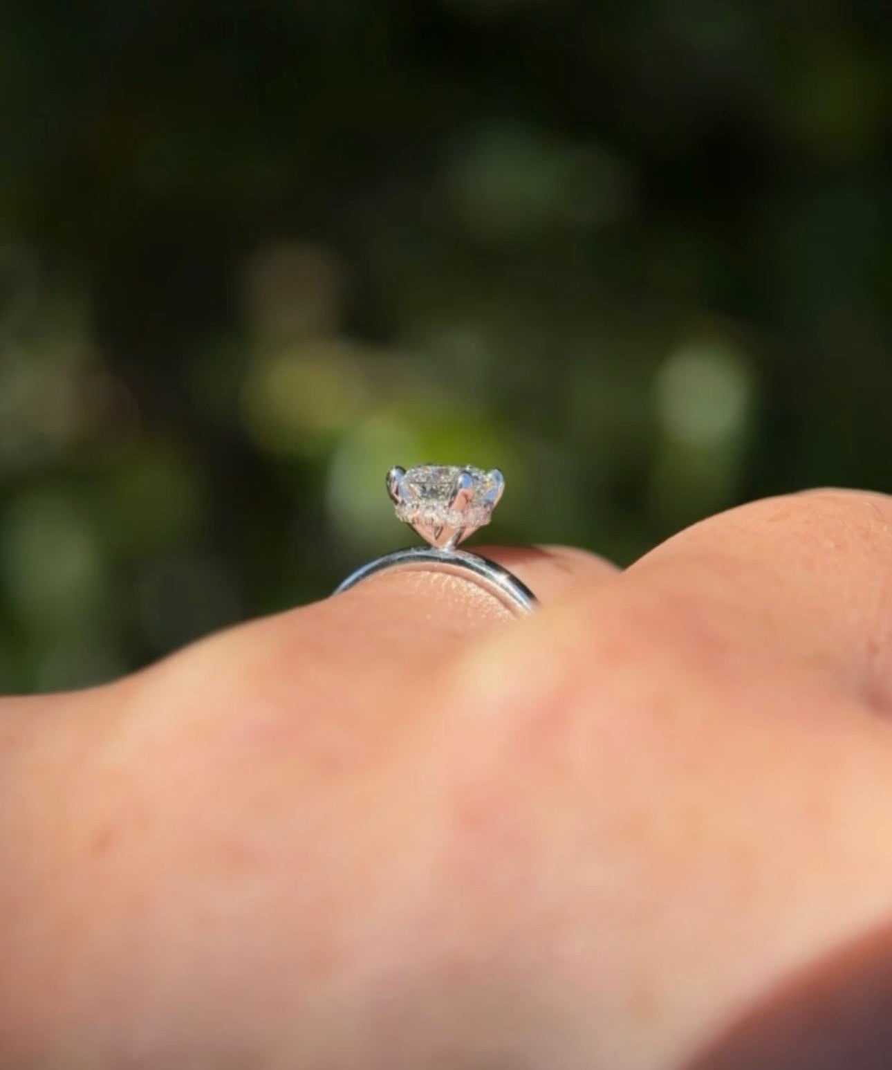 1.01ct D - VVS2 Round Lab Diamond Stephanie - PBD Engagement Rings