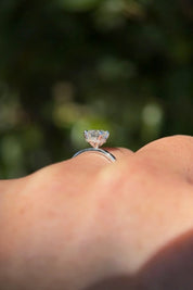 1.01ct D - VVS2 Round Lab Diamond Stephanie - PBD Engagement Rings