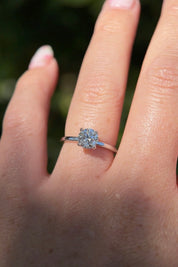 1.01ct D - VVS2 Round Lab Diamond Stephanie - PBD Engagement Rings