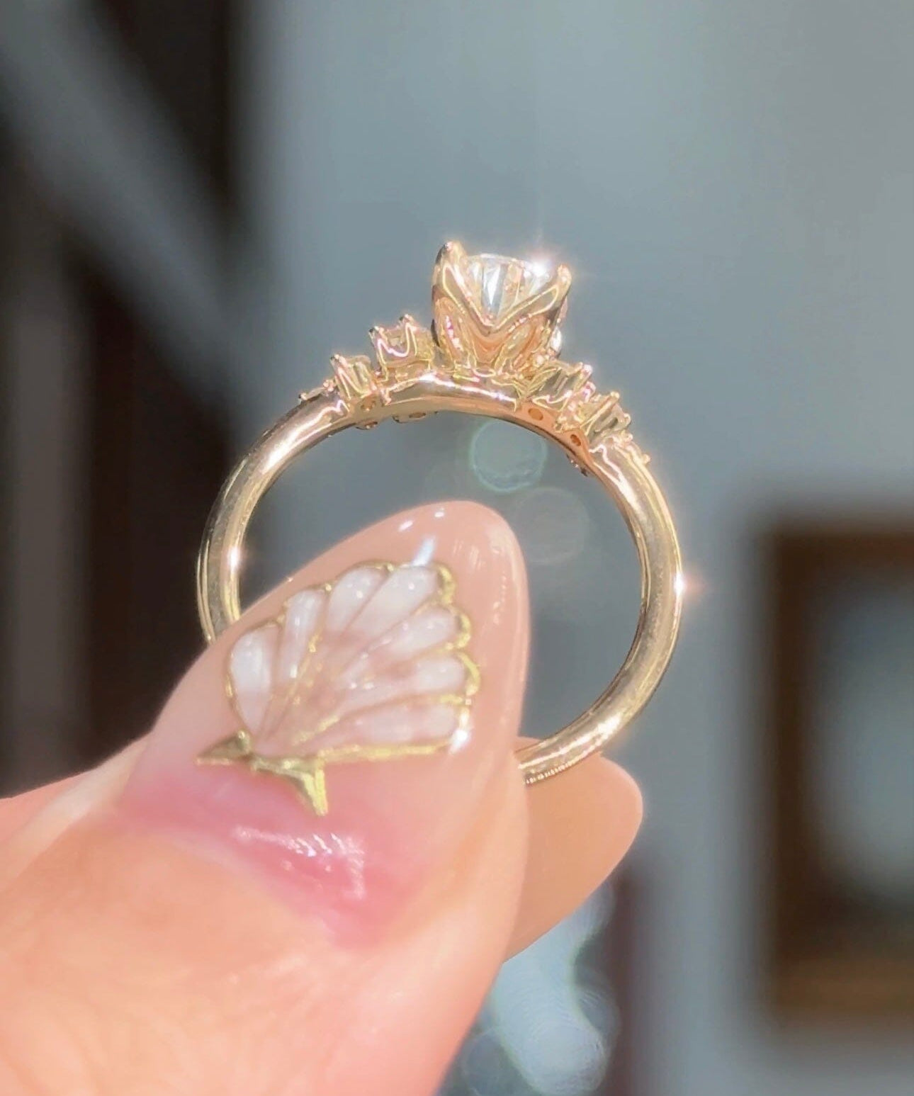 1.01ct E-VS1 Pear Lab Diamond Nova Engagement Rings Princess Bride Diamonds 