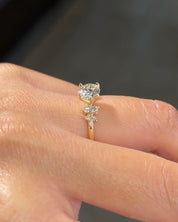 1.01ct E-VS1 Round Lab Diamond Nova - PBD Engagement Rings