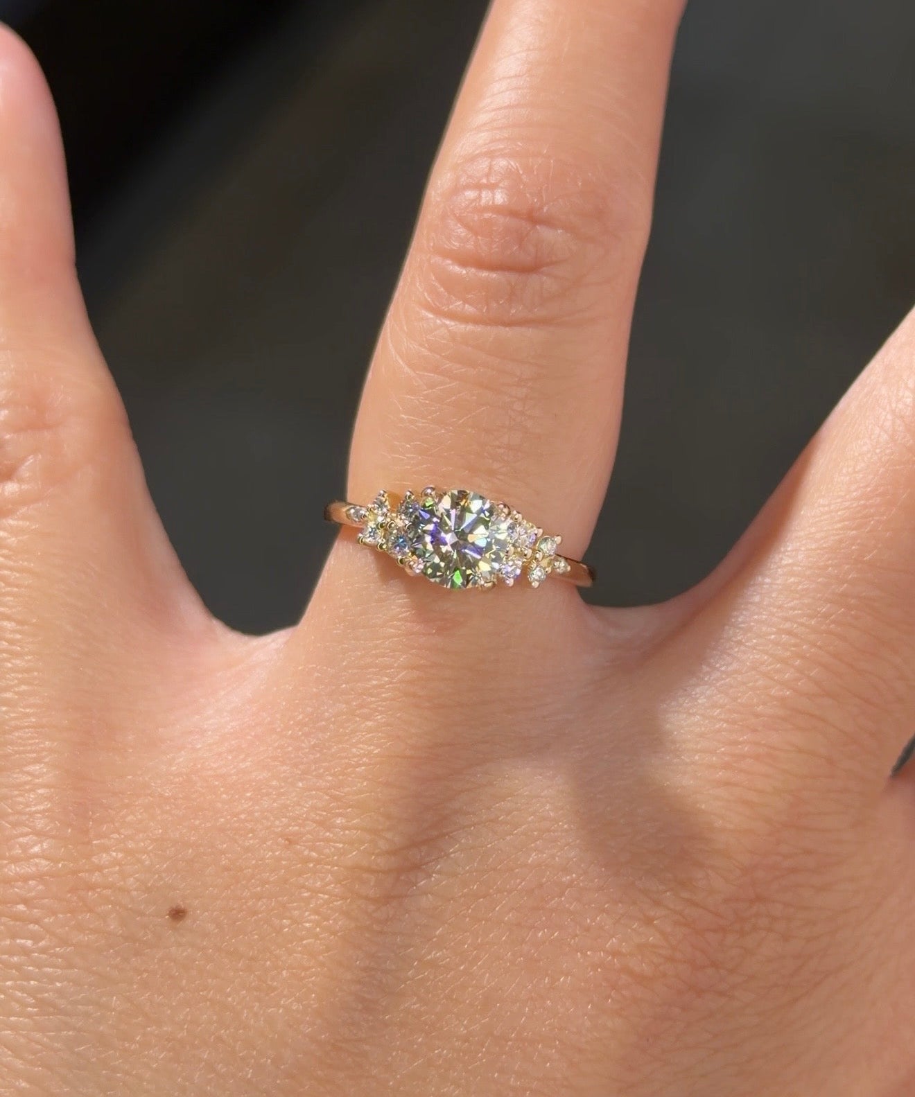 1.01ct E-VS1 Round Lab Diamond Nova - PBD Engagement Rings