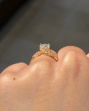 1.01ct E-VS1 Round Lab Diamond Nova - PBD Engagement Rings