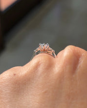 1.01ct E-VVS2 Marquise Lab Diamond Lindsey - PBD Engagement Rings