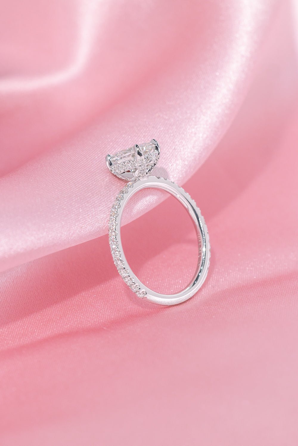 1.01ct F - VVS2 Oval Lab Diamond Shelby - PBD Engagement Rings