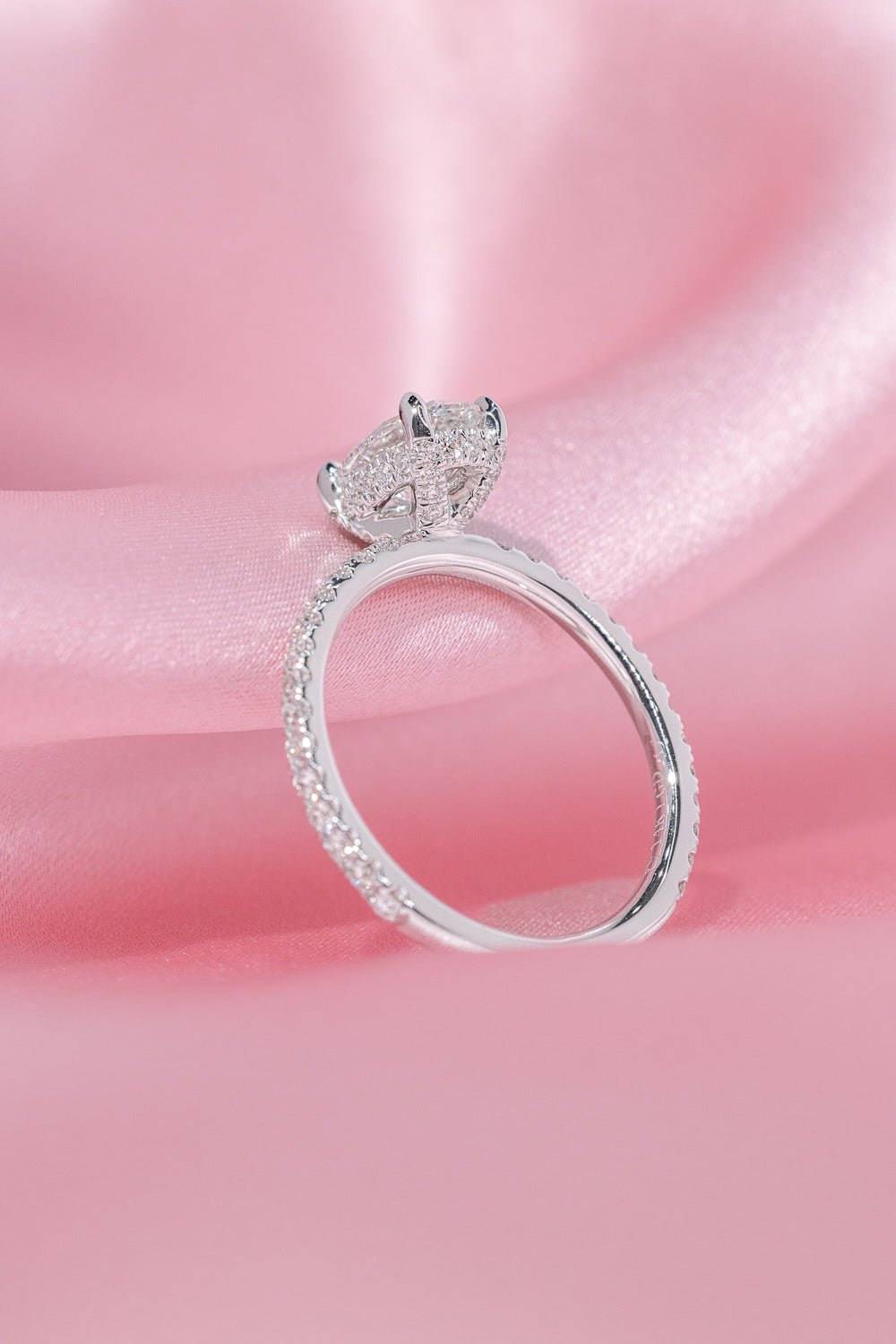 1.01ct F - VVS2 Oval Lab Diamond Shelby - PBD Engagement Rings