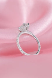1.01ct F - VVS2 Oval Lab Diamond Shelby - PBD Engagement Rings