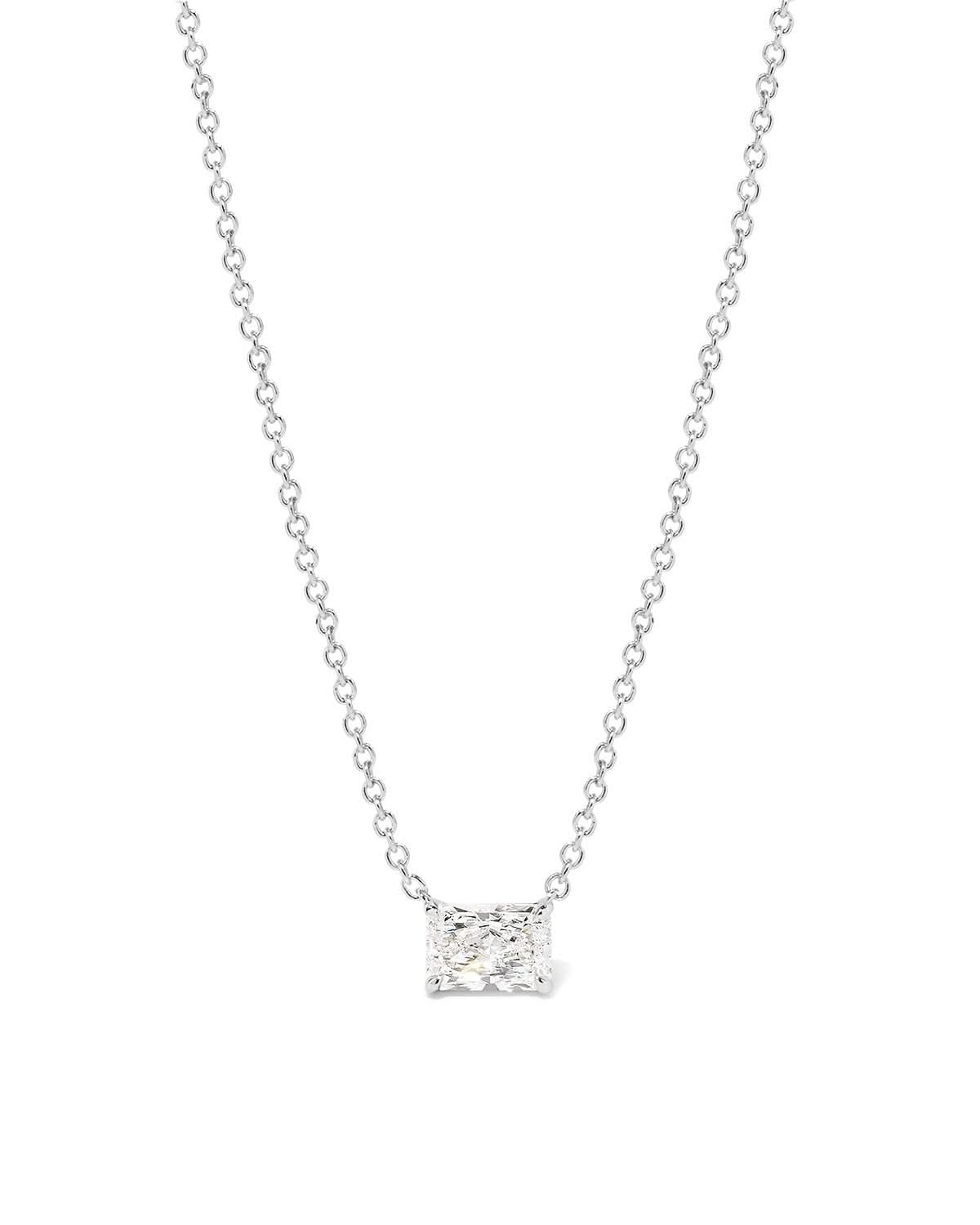 1.02ct D - VS1 Brandi Radiant Necklace - PBD Necklaces
